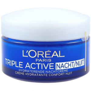L'Oréal Paris Triple Active Nachtcrème anti rimpel creme