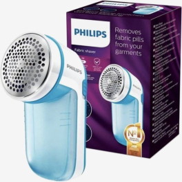 Philips - Ontpiller - Pluizenverwijderaar - Ontpluizer - Pluizenondeuse - Op Batterijen - GC026 - Blauw
