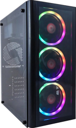 AMD Ryzen 5 6-Core RGB Budget Game Computer / Gaming PC - 16GB RAM (2x8GB Dual-Channel) - 500GB SSD - RX Vega 7 - Windows 11 - VISION