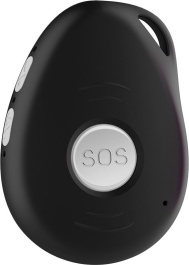mijnSOS Noodknop - Gps tracker - Valdetectie - Spraakfunctie - Nieuw 4G model