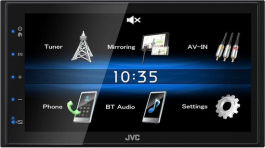 JVC KW-M25BT - 2 DIN Multimedia autoradio met bluetooth